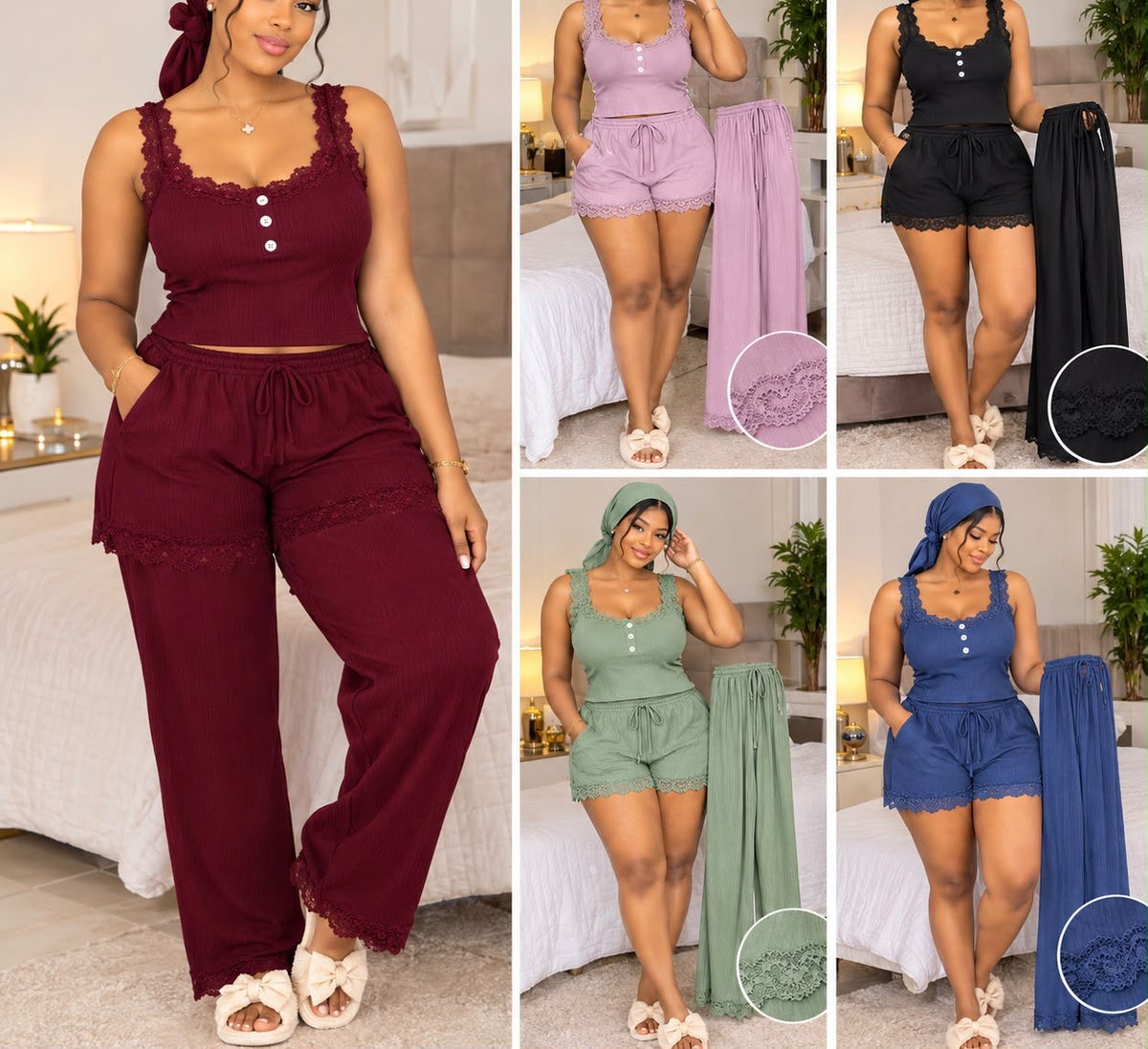 Pyjama 3pcs coton