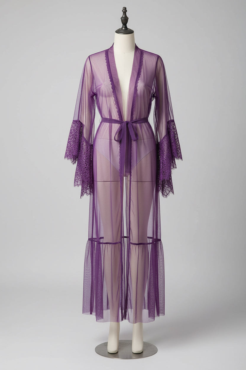 Peignoir tulle