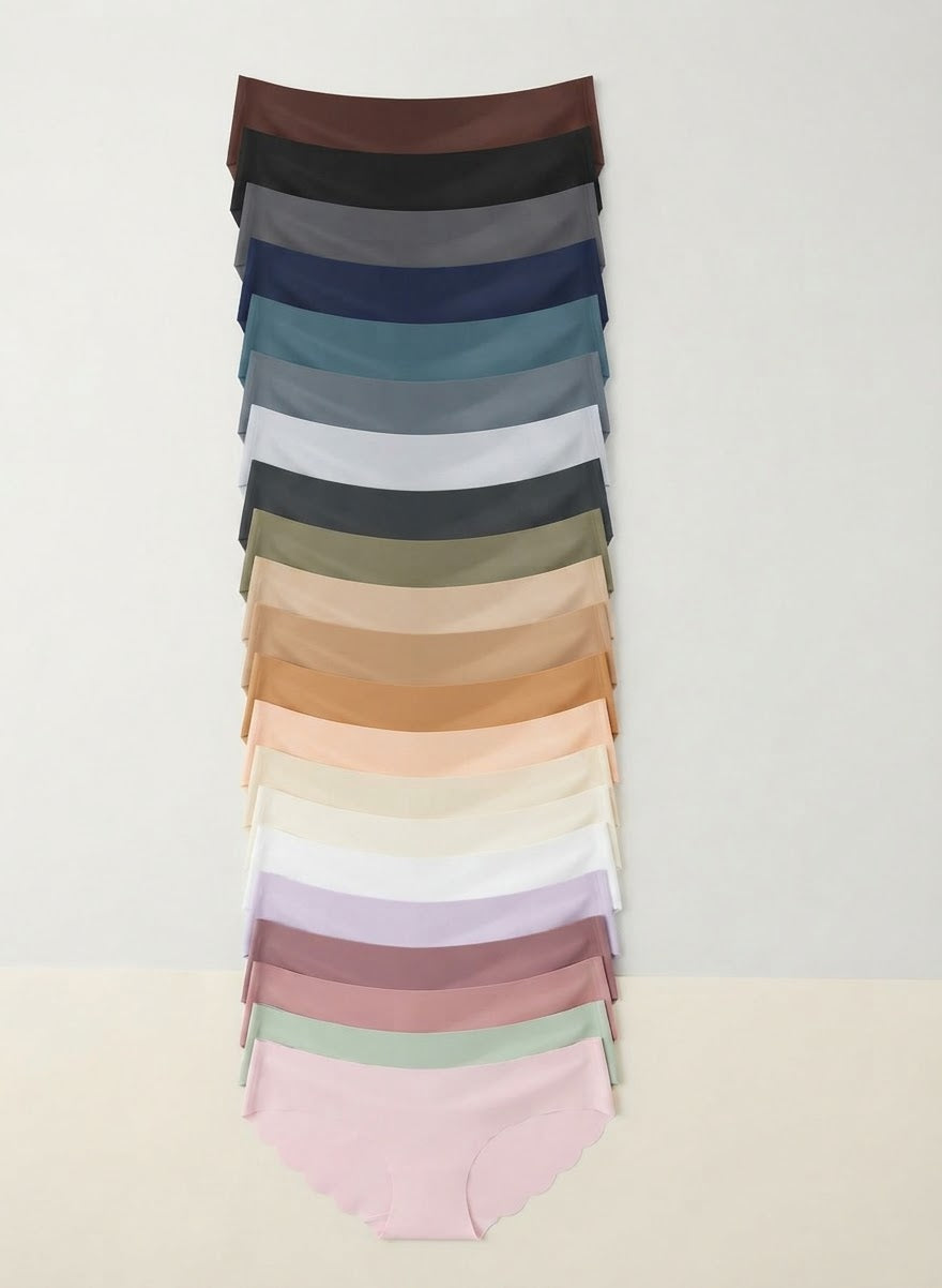 Slip invisible coton 6pcs