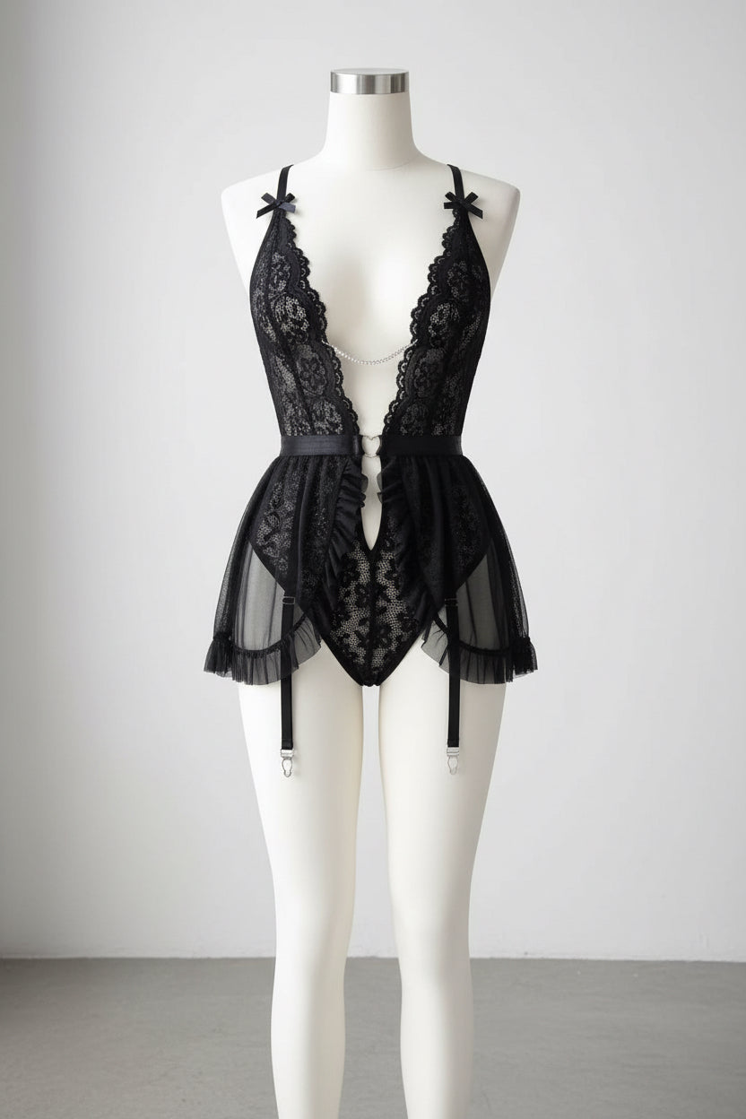 Bodysuit dentelle