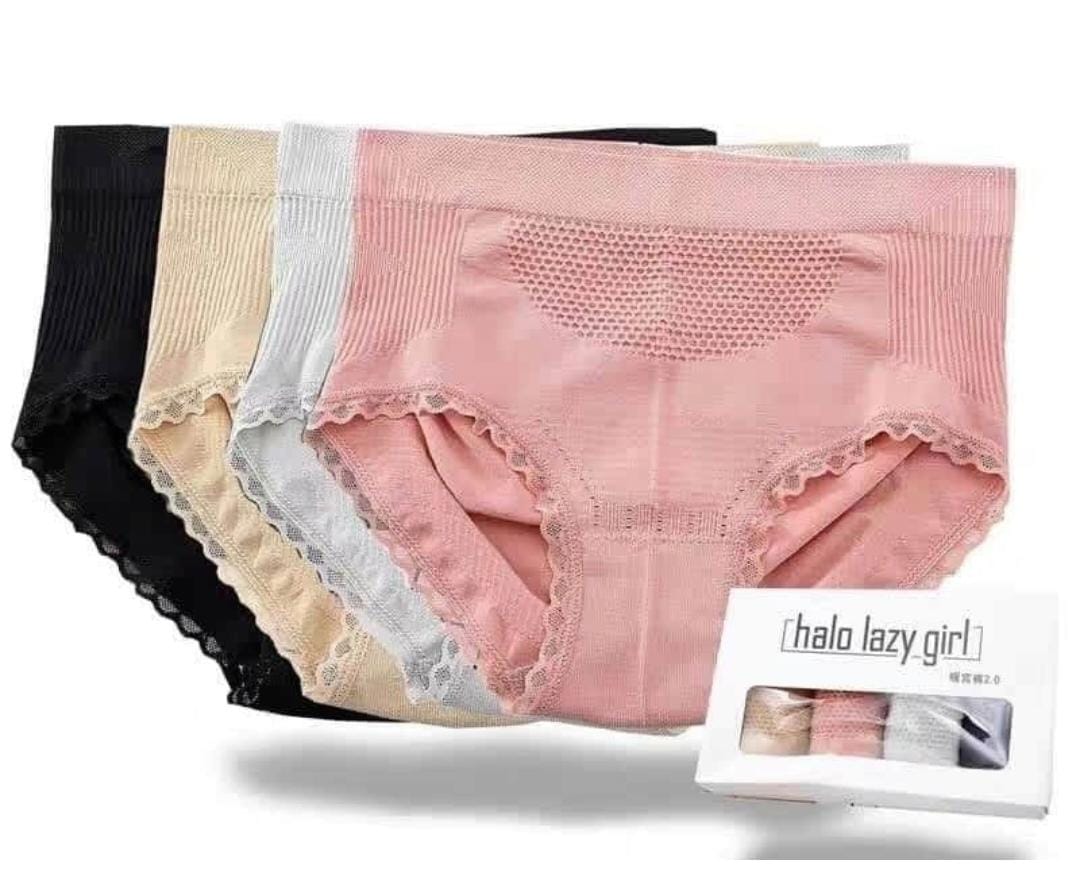 Lot de 6pcs slip taille haute
